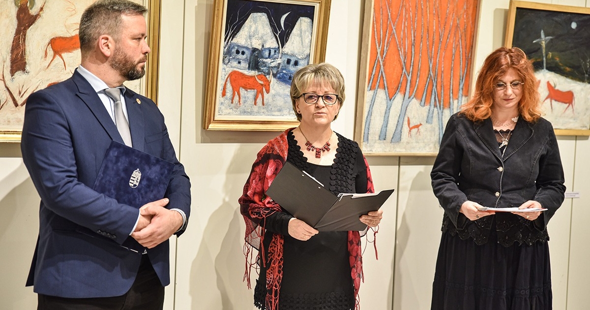 Györkös Mányi Albert centenáriumi kiállítása a Megyeháza Galériában